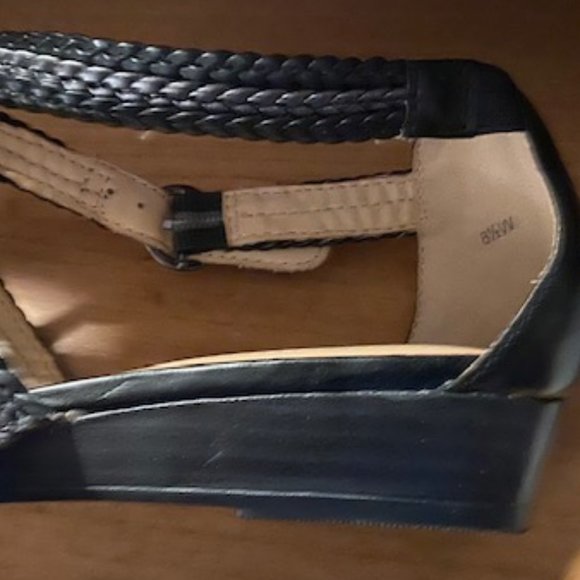 Naturalizer N5 Comfort Black Sandals Ladies Size 8.5 W  New - Picture 8 of 9